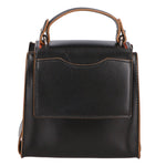 Borsa a mano da donna 100% pelle artigianale MYB-6003-FW-C99 NERO My Best Bag