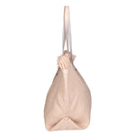 Agnese Borsa Shopper da donna Cotone e pelle 04649-D13 ROSA PINK Gave Lux