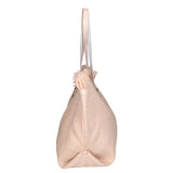 Agnese Borsa Shopper da donna Cotone e pelle 04649-D13 ROSA PINK Gave Lux