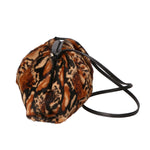 Astrid Borsa a spalla da donna Vera pelle 05476-NERO PITONE CUOIO 007 Gave Lux