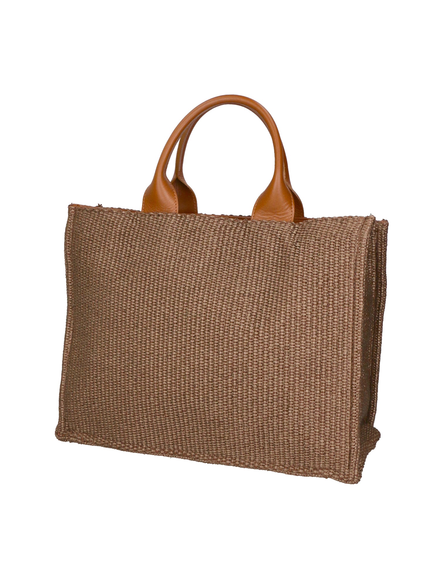 Allison Borsa a spalla da donna Paglia e pelle 05117-25 S17 CUOIO SCURO Gave Lux
