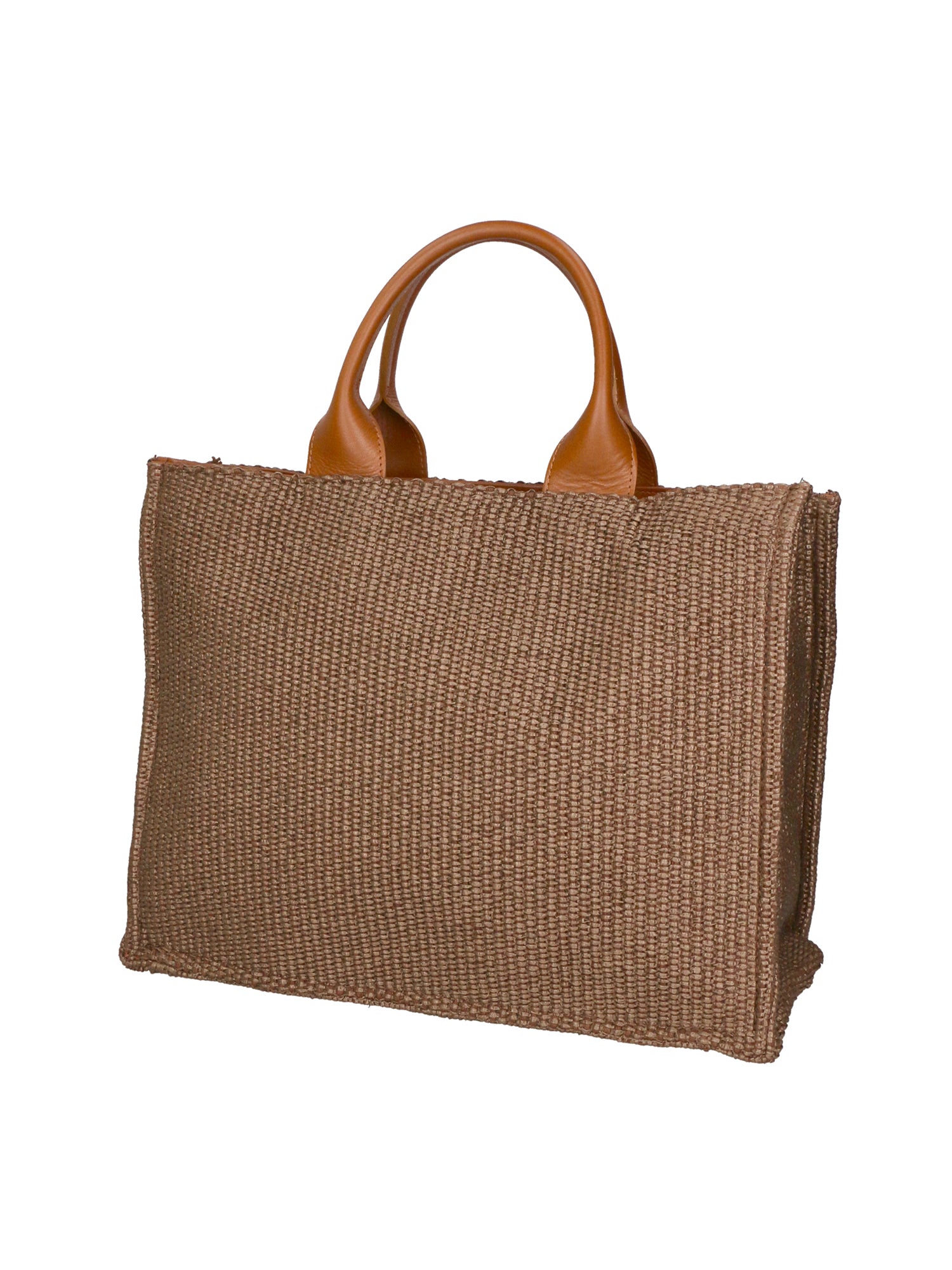 Allison Borsa a spalla da donna Paglia e pelle 05117-25 S17 CUOIO SCURO Gave Lux