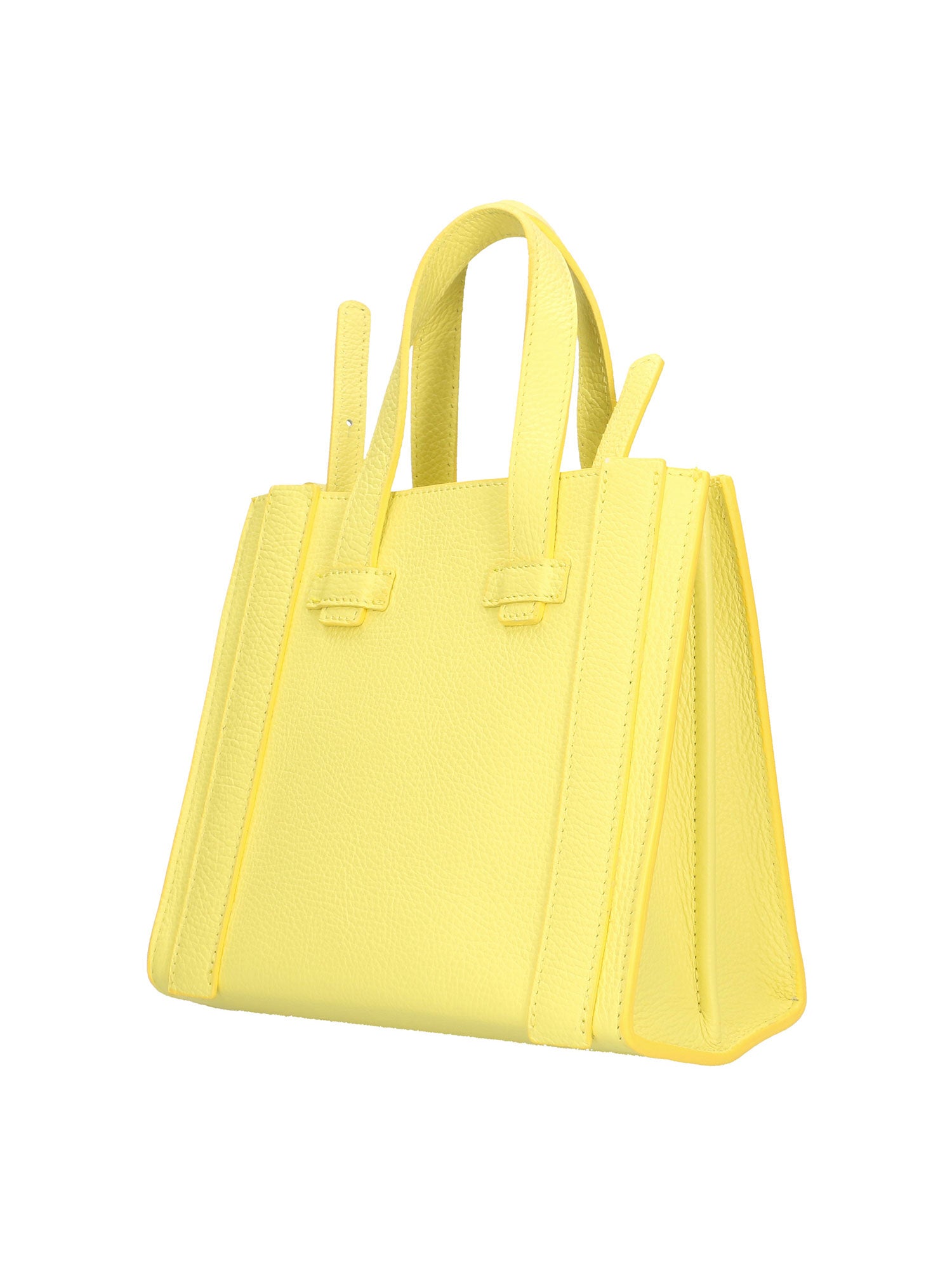 Celestia Nova Borsa a mano da donna Vera pelle 8680-GIALLO Gave Lux