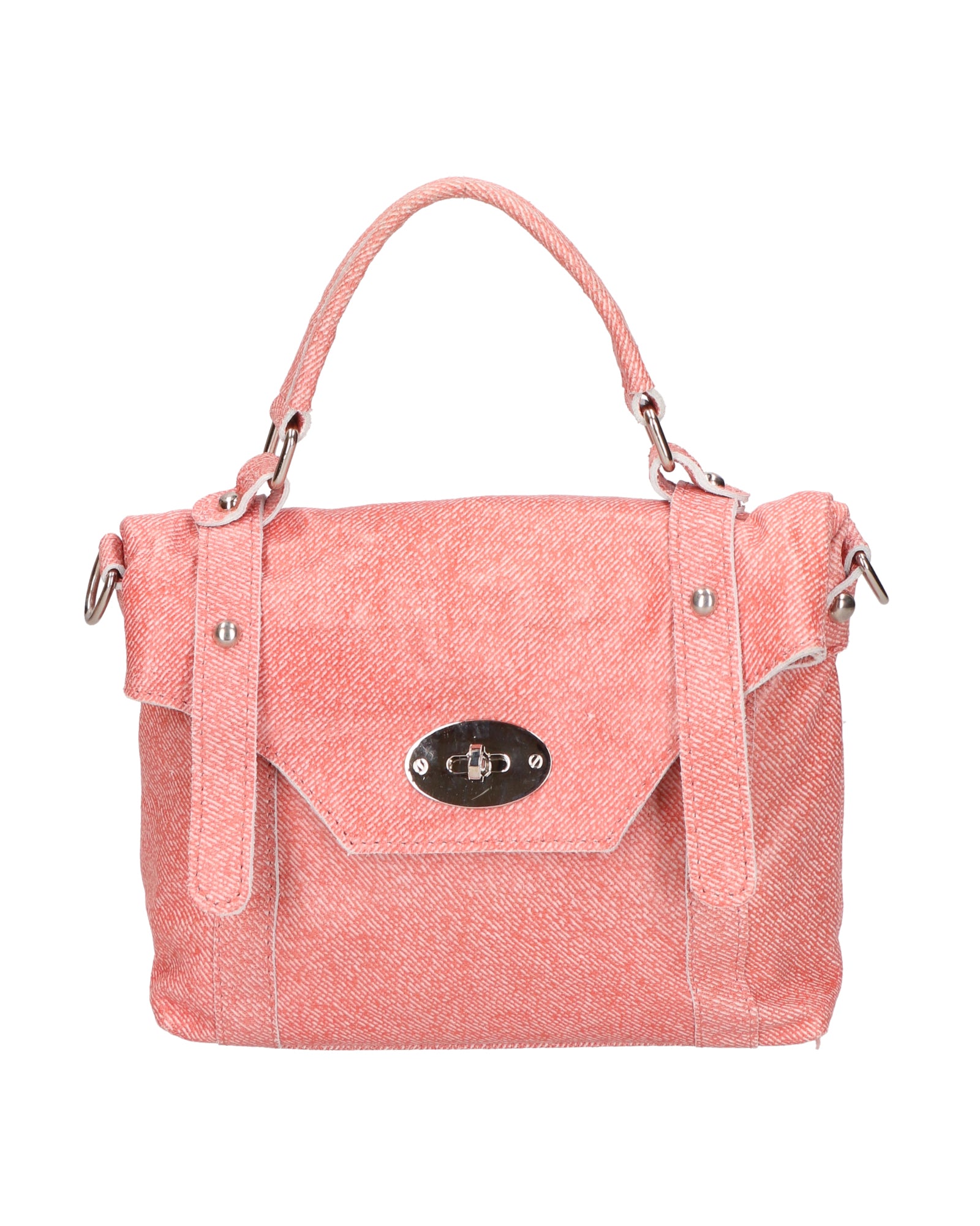 Floresta Borsa a mano da donna Vera Pelle 1158-CORALLO Gave Lux