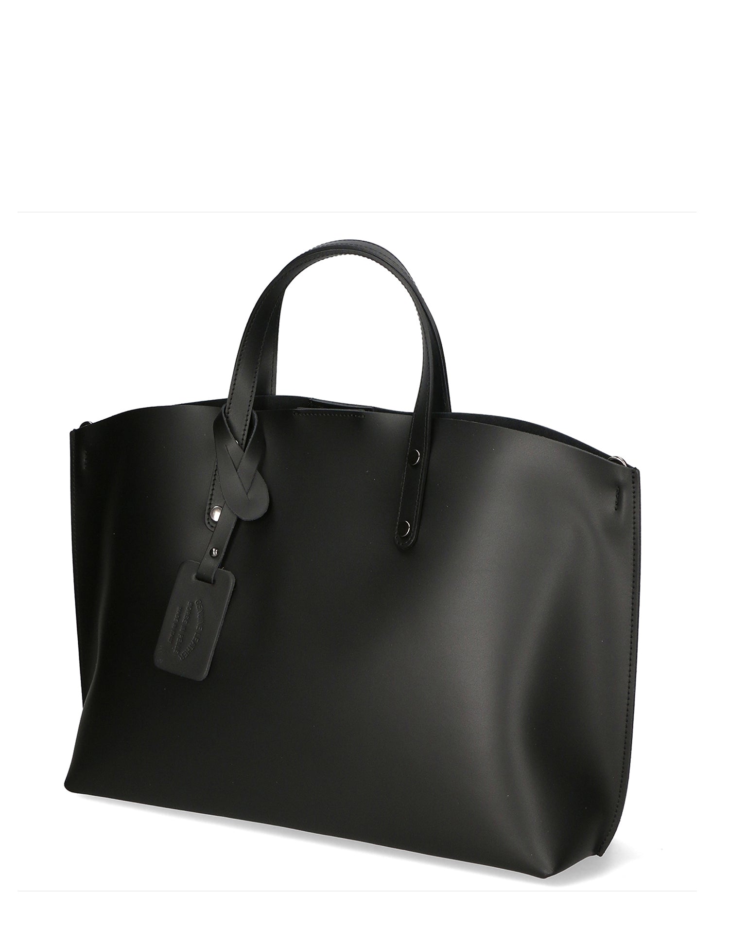 Lumena Borsa a mano da donna Vera pelle 2094-NERO Gave Lux