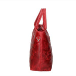 Enza Borsa a mano da donna Vera pelle 8007023FBG-023 ROSSO Gave Lux