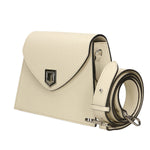 Eolara Borsa a spalla da donna Vera pelle 193842-BEIGE Gave Lux
