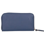 Carlotta 10032-BLU Portafoglio donna in pelle Saffiano Gave Lux