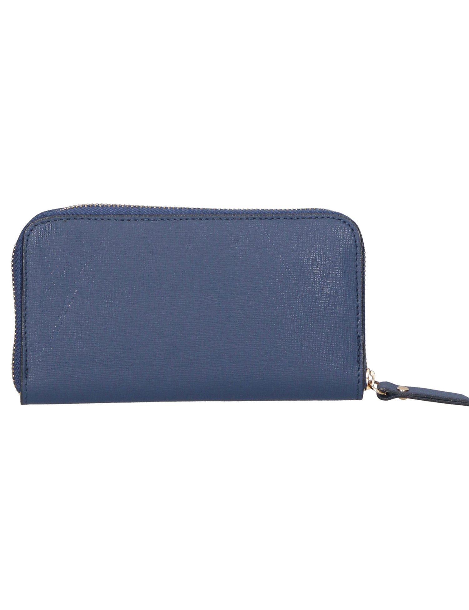 Carlotta 10032-BLU Portafoglio donna in pelle Saffiano Gave Lux