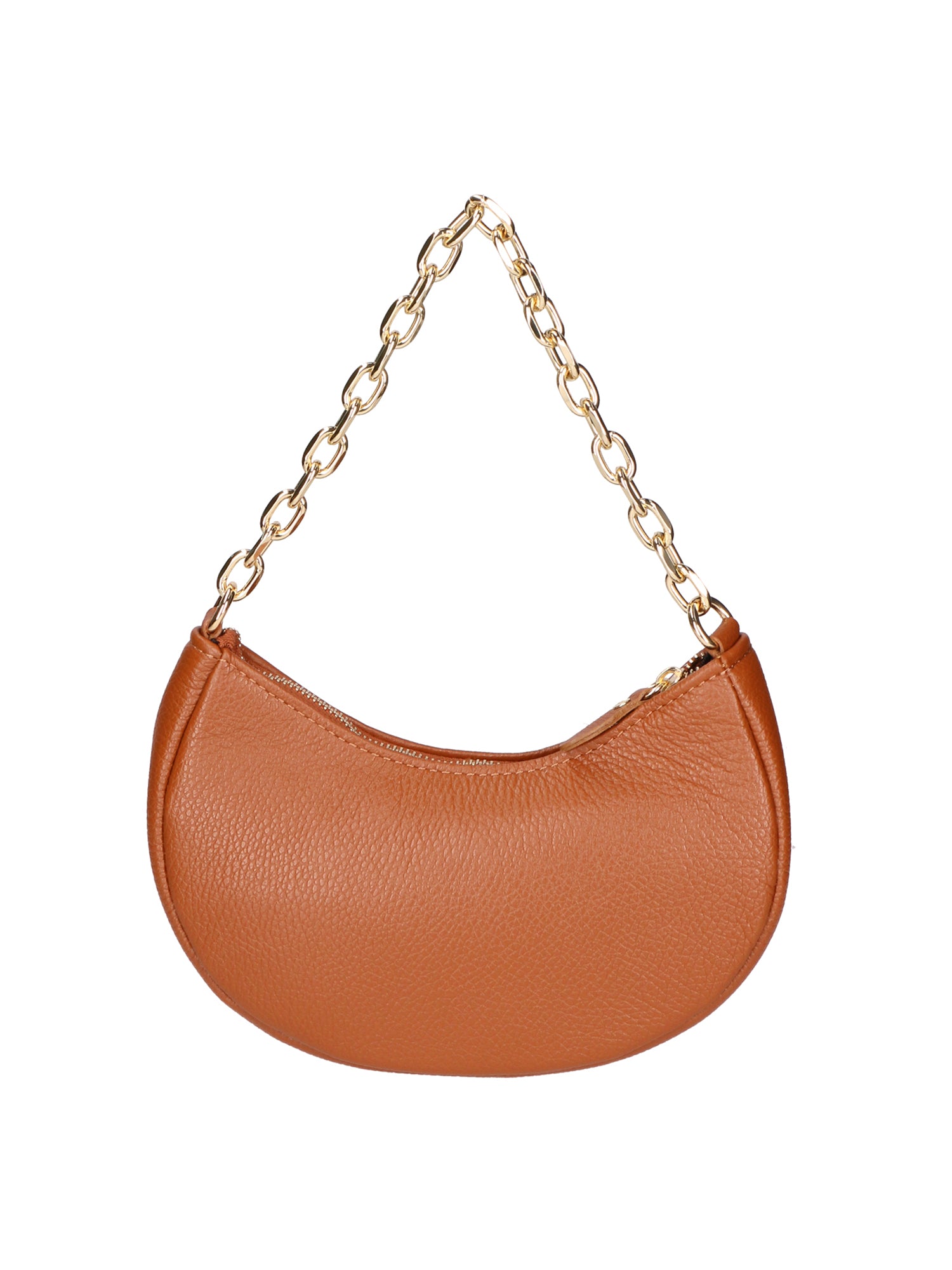 Loreta Borsa a spalla da donna Vera pelle 06511-D17 CUOIO SCURO Gave Lux