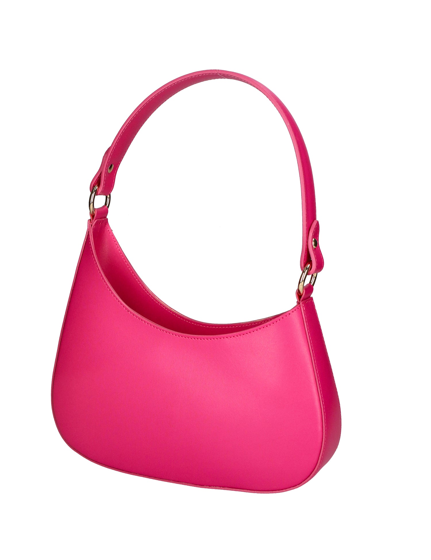 Borsa a spalla da donna Vera pelle MYB-05254-SS-FUXIA B02 My Best Bag