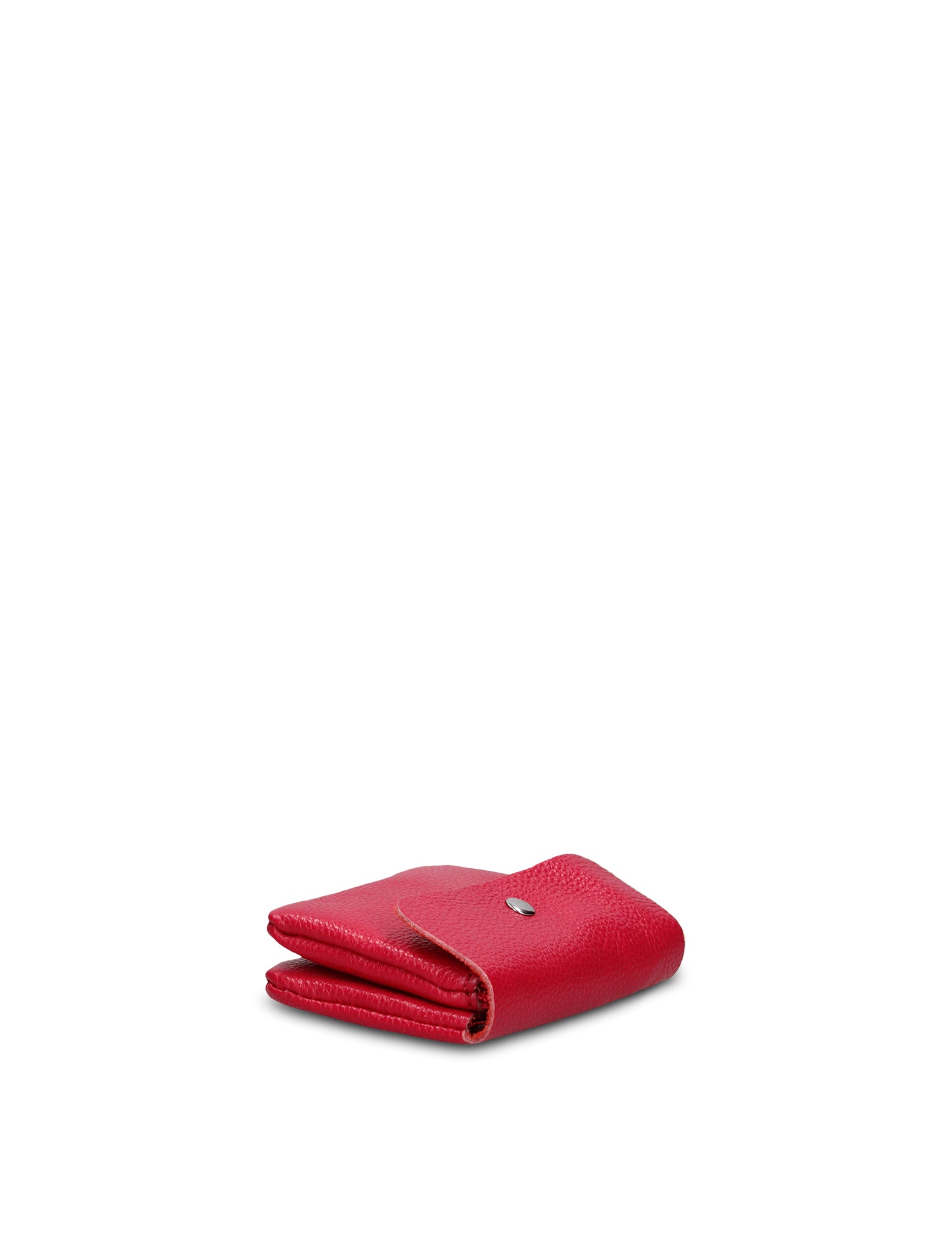Portamonete in Pelle Vegana Rosso