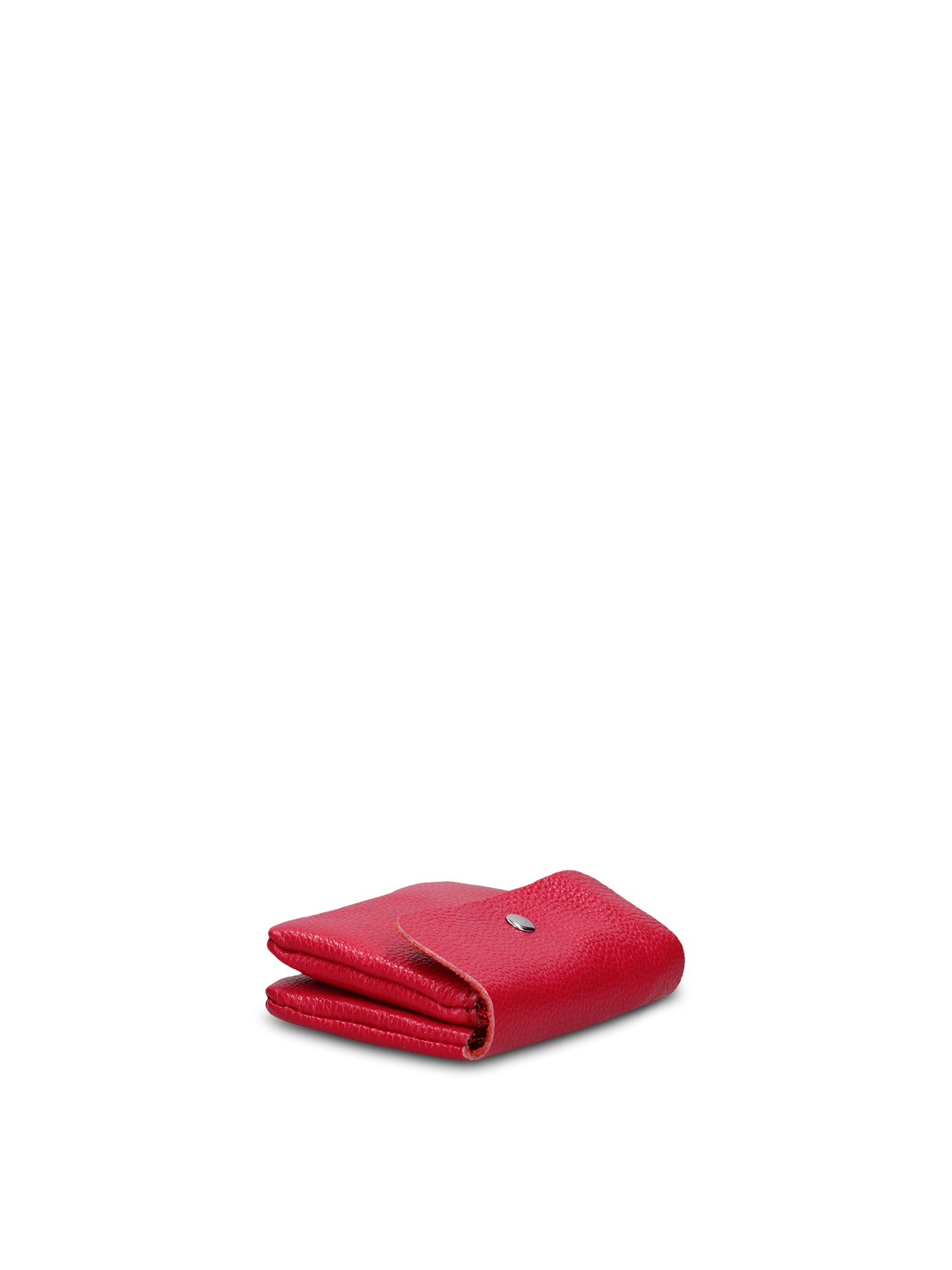 Portamonete in Pelle Vegana Rosso