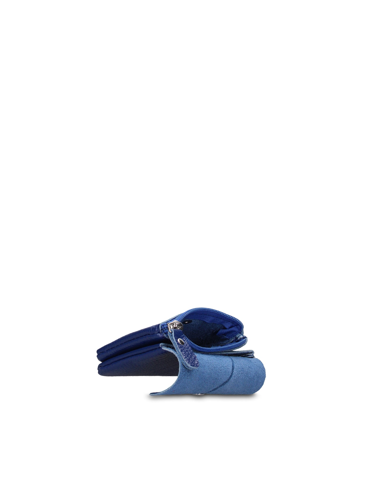 Portamonete in Pelle Vegana Blu