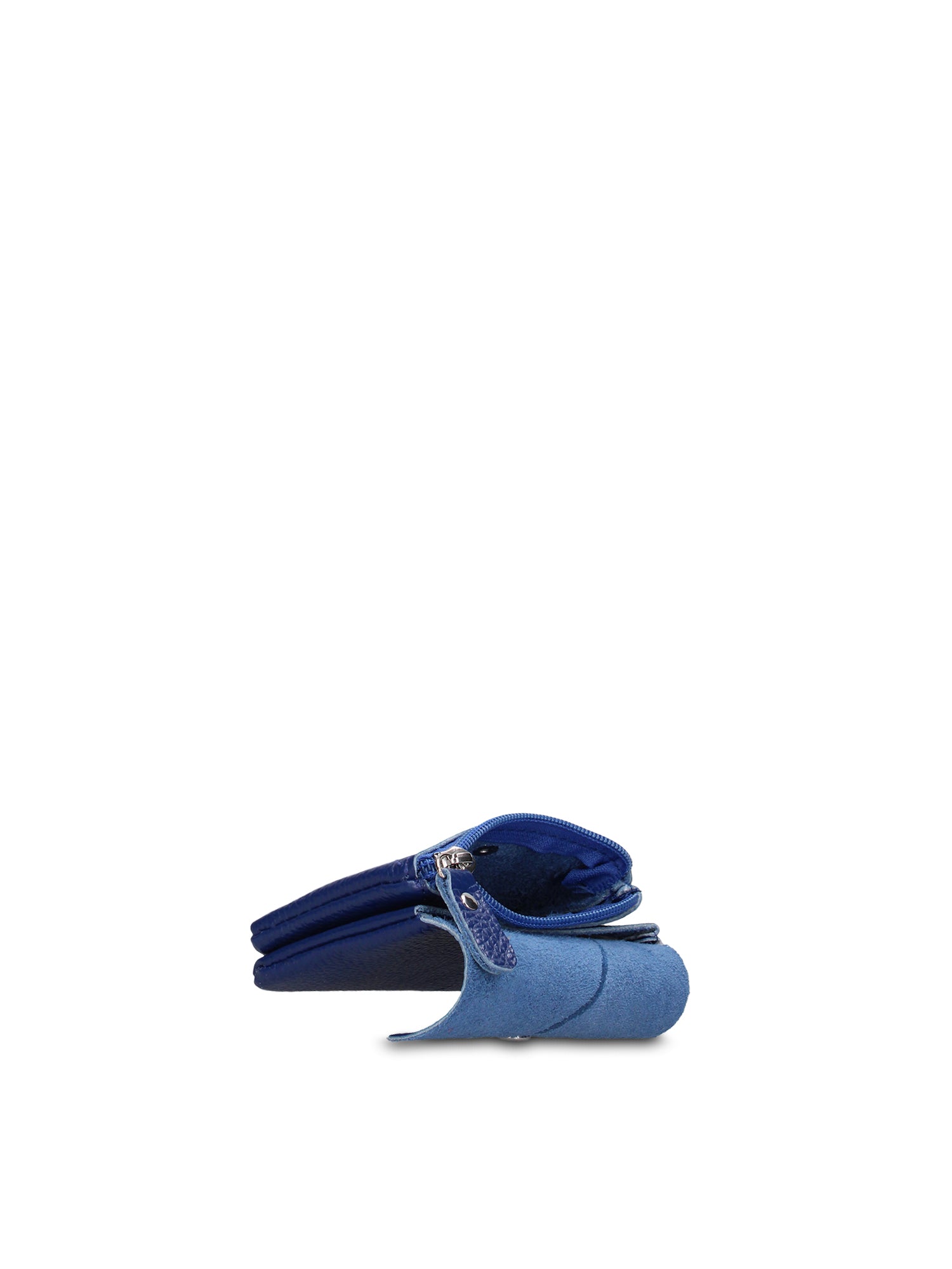 Portamonete in Pelle Vegana Blu