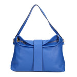 Grace Borsa a spalla da donna Vera pelle 07158-D22 BLUETTE Viola Castellani