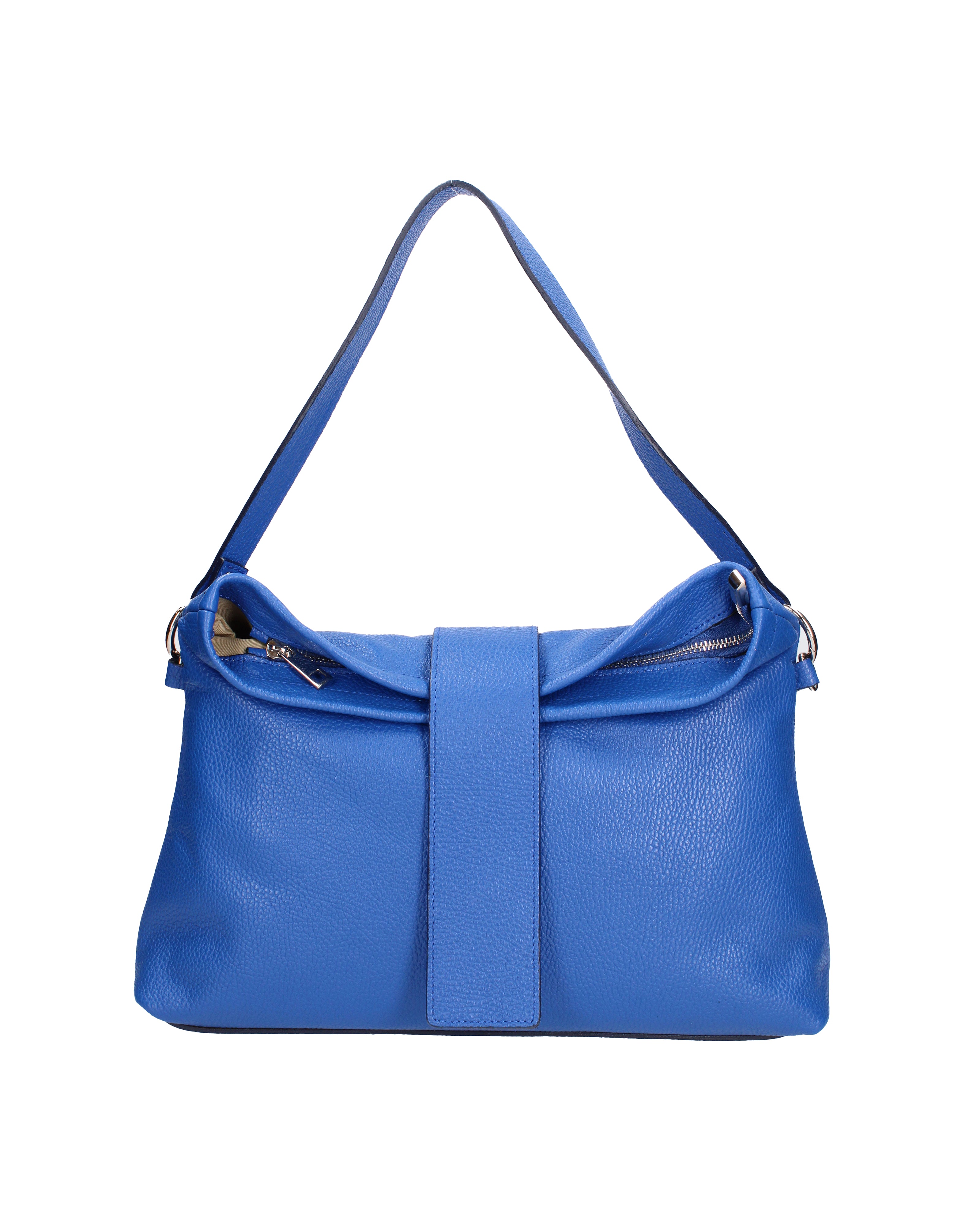 Grace Borsa a spalla da donna Vera pelle 07158-D22 BLUETTE Viola Castellani