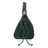 Borsa a mano da donna Vera pelle e suede MYB-8032-FW-06058 VERDE+D14 VERDE SCURO My Best Bag