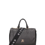 Borsa a mano da donna 100% vera pelle JR-W-1156-JRDO-BLACK + GOLD John Richmond
