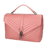 Valoria Nova Borsa a mano da donna Vera pelle 1134-ROSA Chiara Ferretti