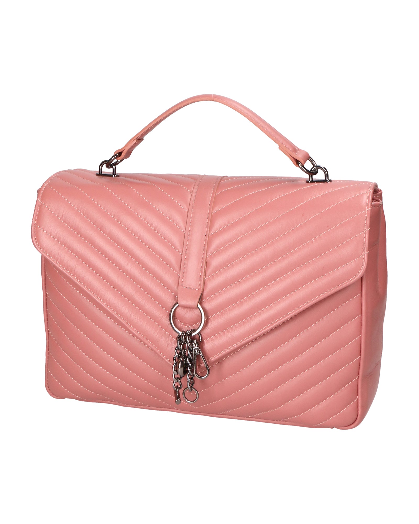 Valoria Nova Borsa a mano da donna Vera pelle 1134-ROSA Chiara Ferretti