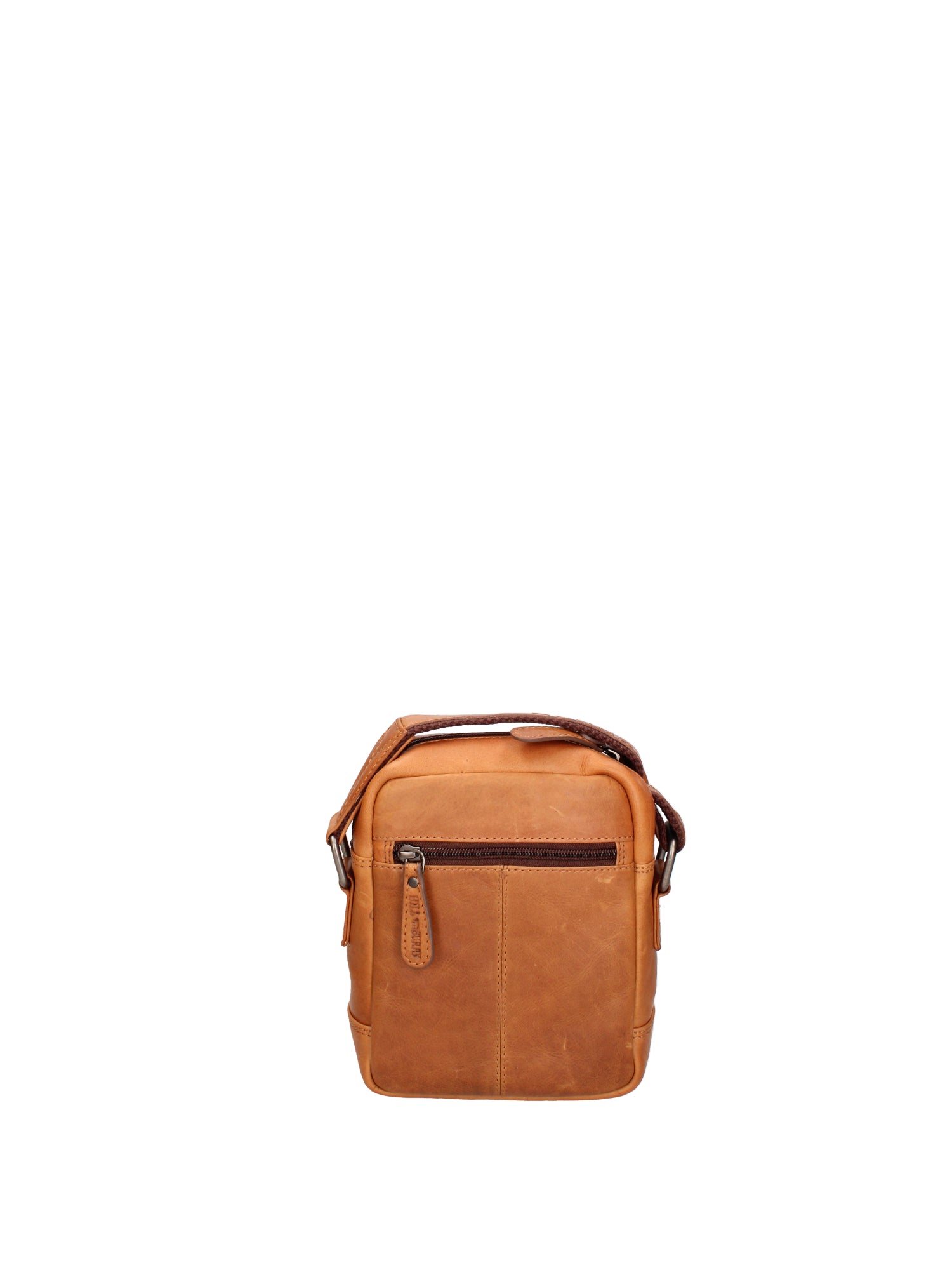 Borsa a tracolla da uomo Vera pelle RFID HILB-HT05-CUOIO Hill Burry