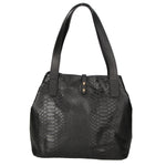Clarissa Borsa a mano da donna Vera pelle 5276-019 NERO Gave Lux