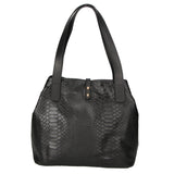 Clarissa Borsa a mano da donna Vera pelle 5276-019 NERO Gave Lux