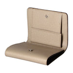 Marysol Portafoglio da donna Vera Pelle 60133 2-FANGO TAUPE Gave Lux