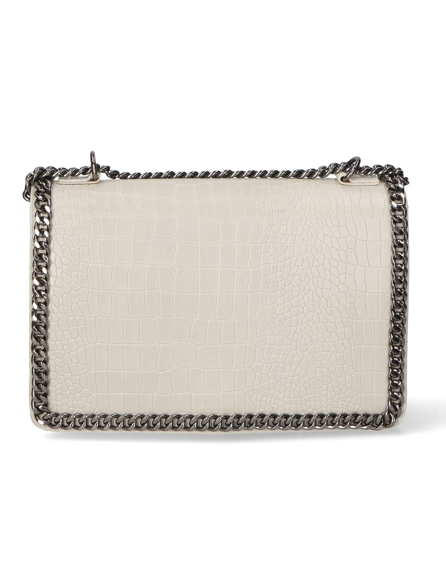 Crystalline Borsa a tracolla da donna Vera pelle 80066-BEIGE Gave Lux