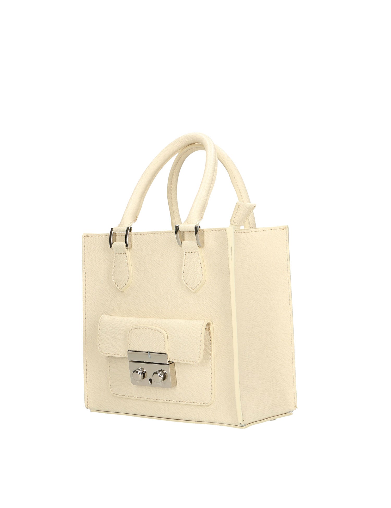 Iolara Borsa a mano da donna Vera Pelle 8655-BEIGE Gave Lux