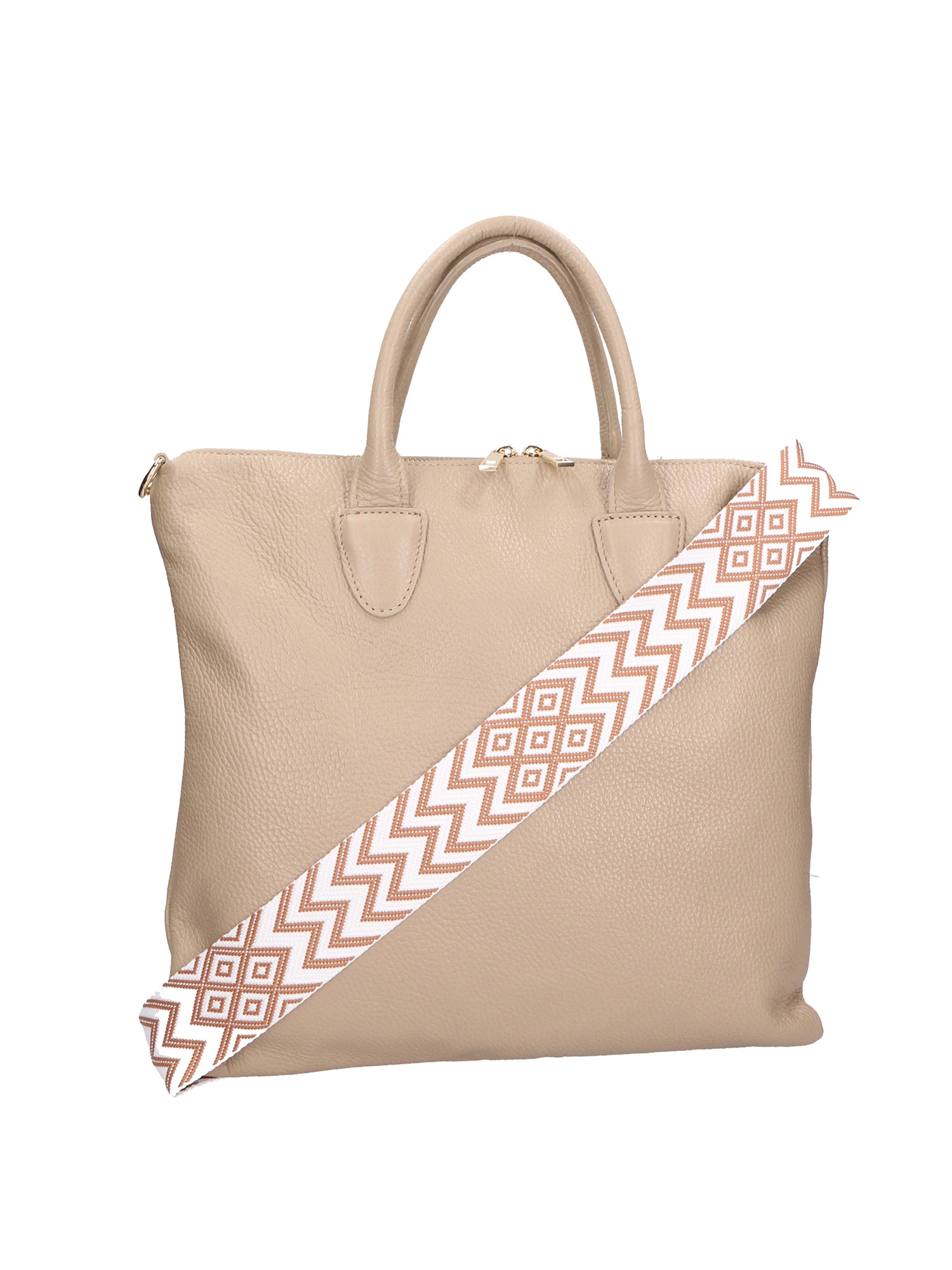 Ginny Borsa a spalla da donna Vera pelle 05981-D05 CAPPUCCINO CAPUCHIN Gave Lux