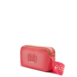 Borsa a spalla da donna 100% PVC FLAT MARC-PINK Marc Ellis