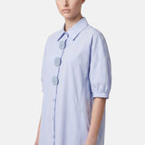 Vestito in Cotone Blu
