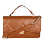 Vita Borsa a spalla da donna Vera pelle 06879-S17 CUOIO SCURO Gave Lux