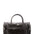 Borsa da viaggio unisex in vera pelle 100% cotone 4045-NERO Alessia Firenze