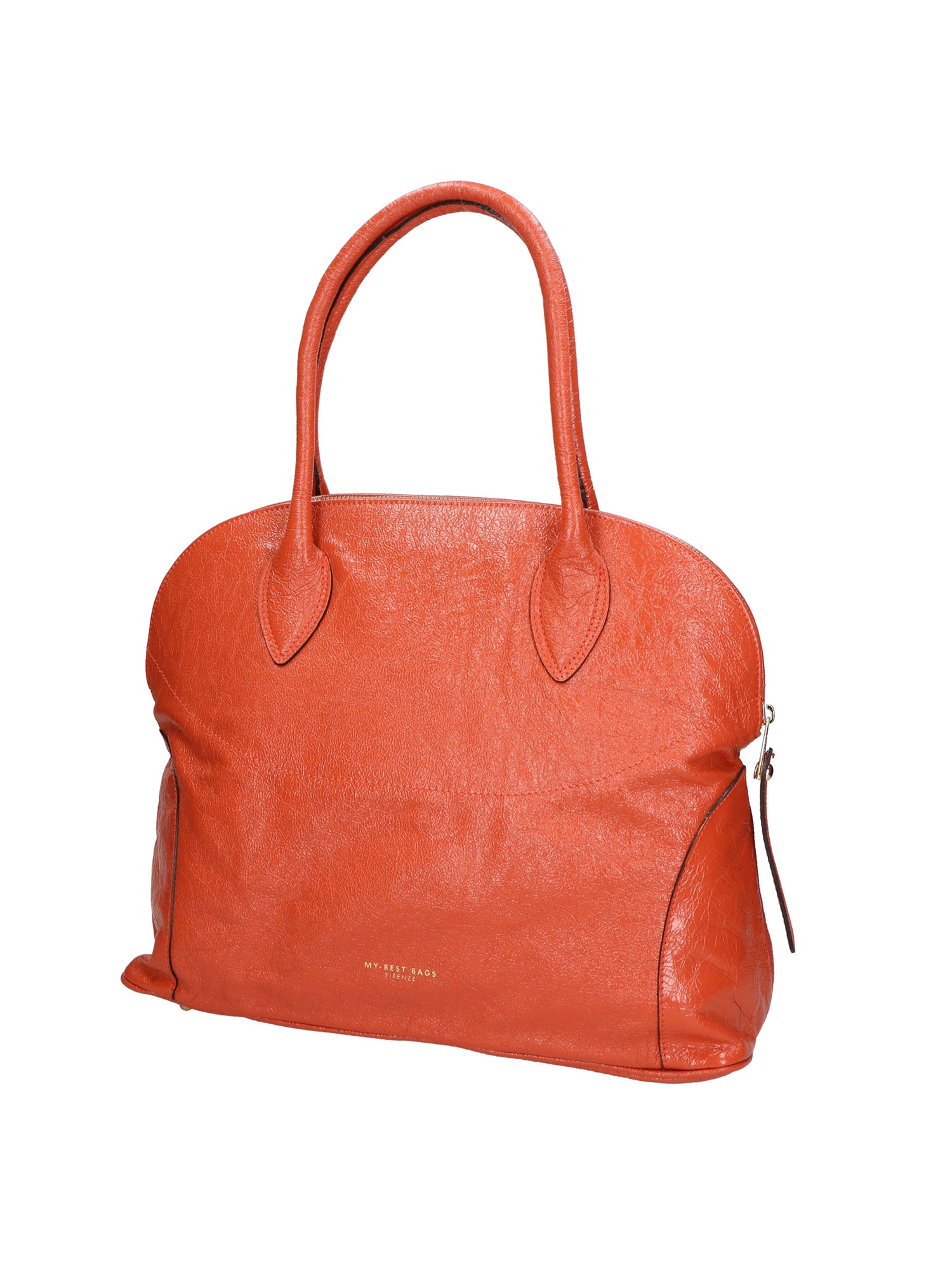 Borsa a mano da donna 100% pelle Naplak MYB-8026-FW-PAPAYA My Best Bag