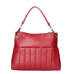 Seraphina Pro Borsa a spalla da donna Vera pelle 3920-S10 RUBINO Gave Lux