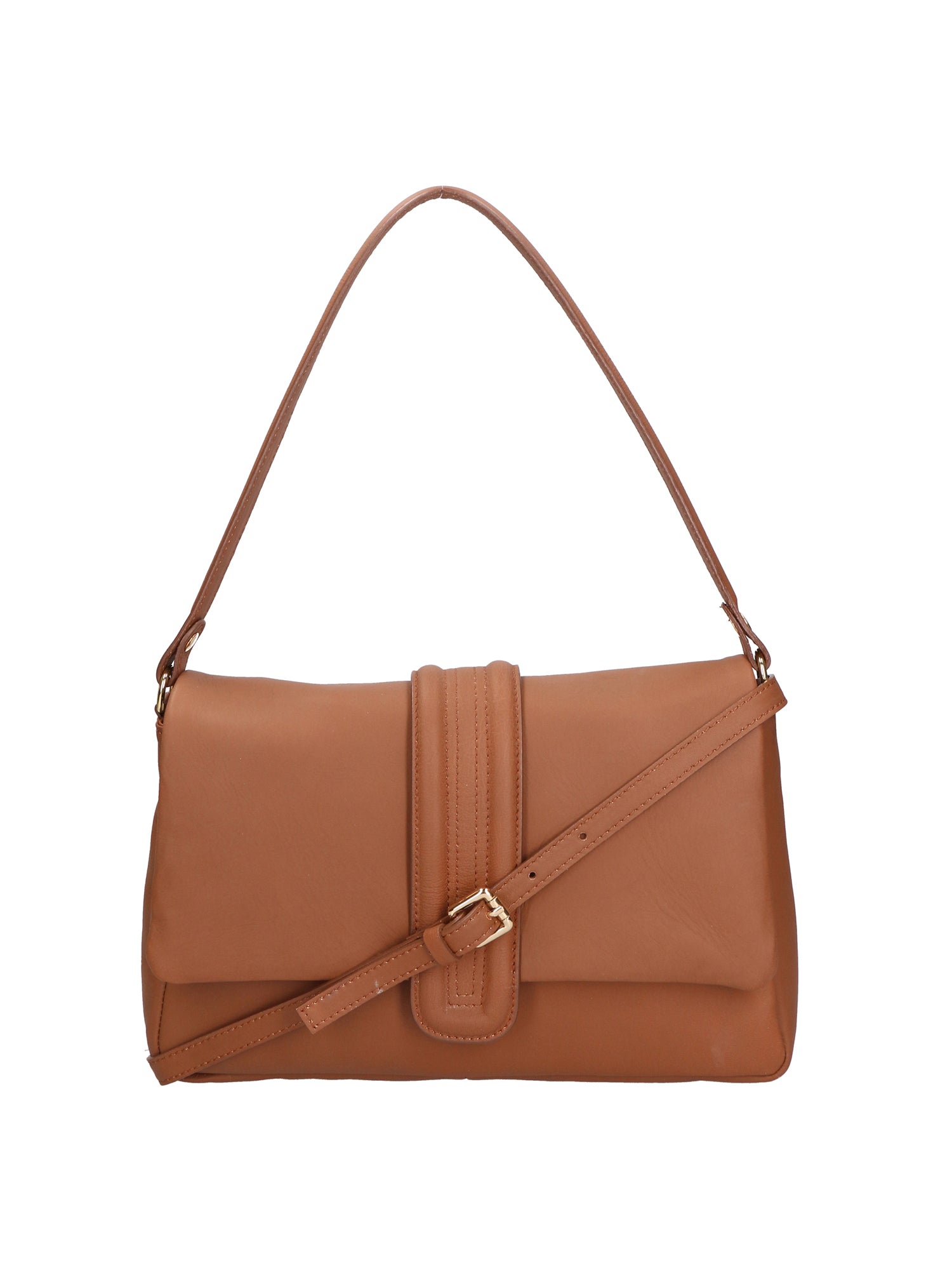 Jasmine Borsa a spalla da donna Vera pelle 06496-S17 CUOIO SCURO Gave Lux