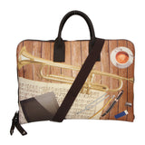 Michela Borsa a mano da donna Vera pelle ZG3007-MUSICA Gave Lux