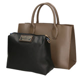 Lodovica Women's Handbag in Genuine Leather Made in Italy 22x32x13 cm