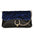 Safira Borsa a mano da donna Vera pelle 04760-ZEBRA BLU Gave Lux
