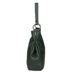Bea Borsa a spalla da donna 100% pelle 05710-D14 VERDE SCURO DARK GREEN Gave Lux