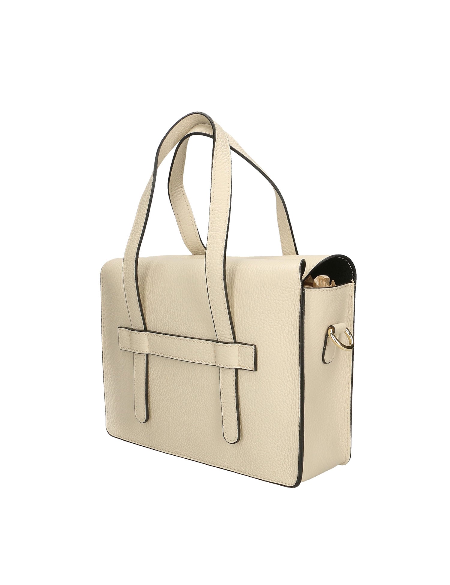 Cielia Borsa a mano da donna Vera pelle 191148-BEIGE Gave Lux