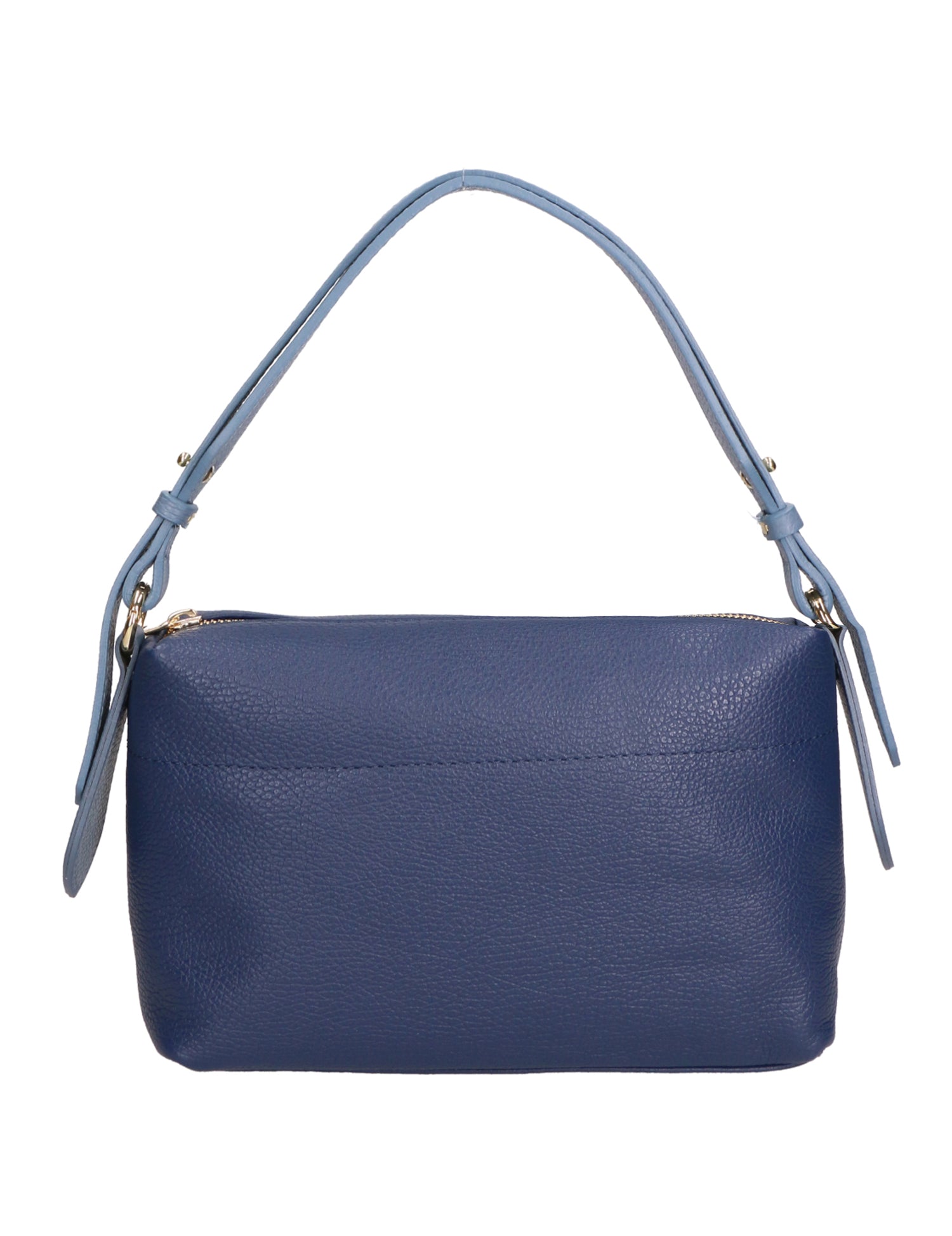 Vivienne Borsa a spalla da donna Vera pelle 06674-D24 BLU + D41 C.ZUCC. Gave Lux