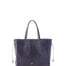 Borsa a mano unisex vera pelle Made in Italy 4611-BLU Alessia Firenze
