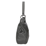 Bea Borsa a spalla da donna 100% pelle 05710-D27 GRIGIO SCURO DARK GREY Gave Lux