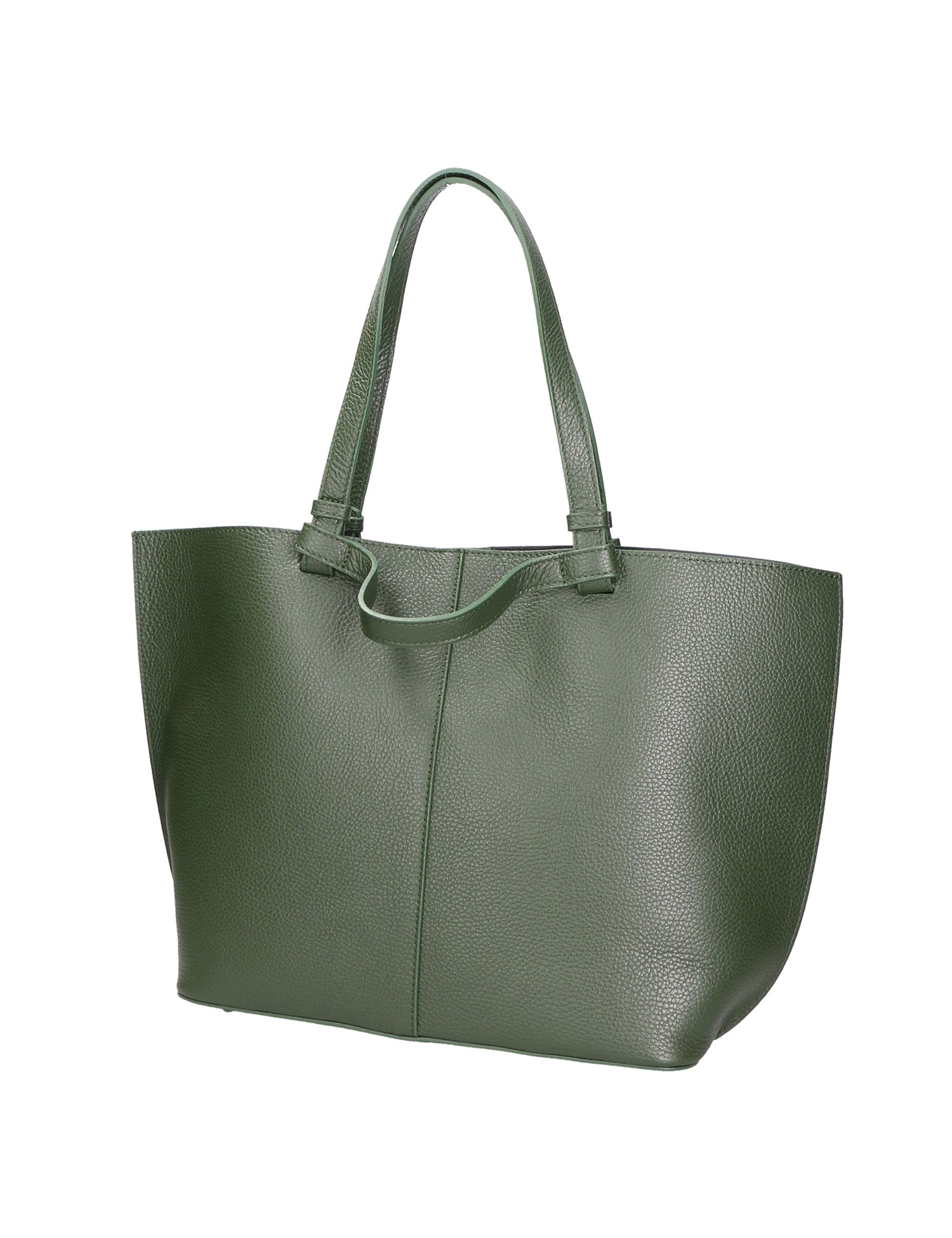 Beata Borsa a spalla da donna Vera pelle 05779-D14 VERDE SCURO Gave Lux