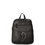 Zaino da uomo in vera pelle Casual HILB-1715-NERO Hill Burry