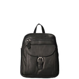 Zaino da uomo in vera pelle Casual HILB-1715-NERO Hill Burry